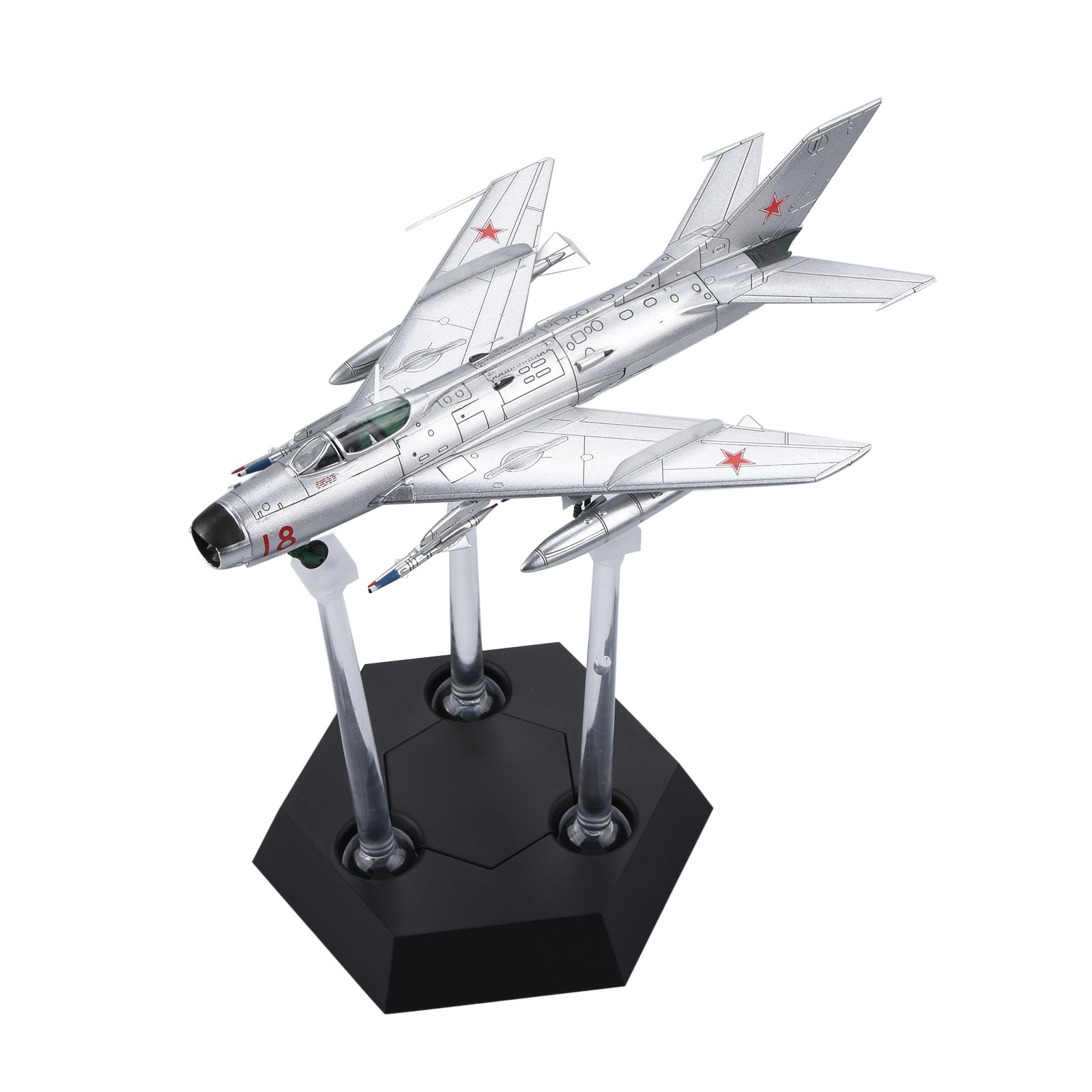 20cm X 12.5cm For Mikoyan Supersonic MIG-19PM Fighter Finished Model