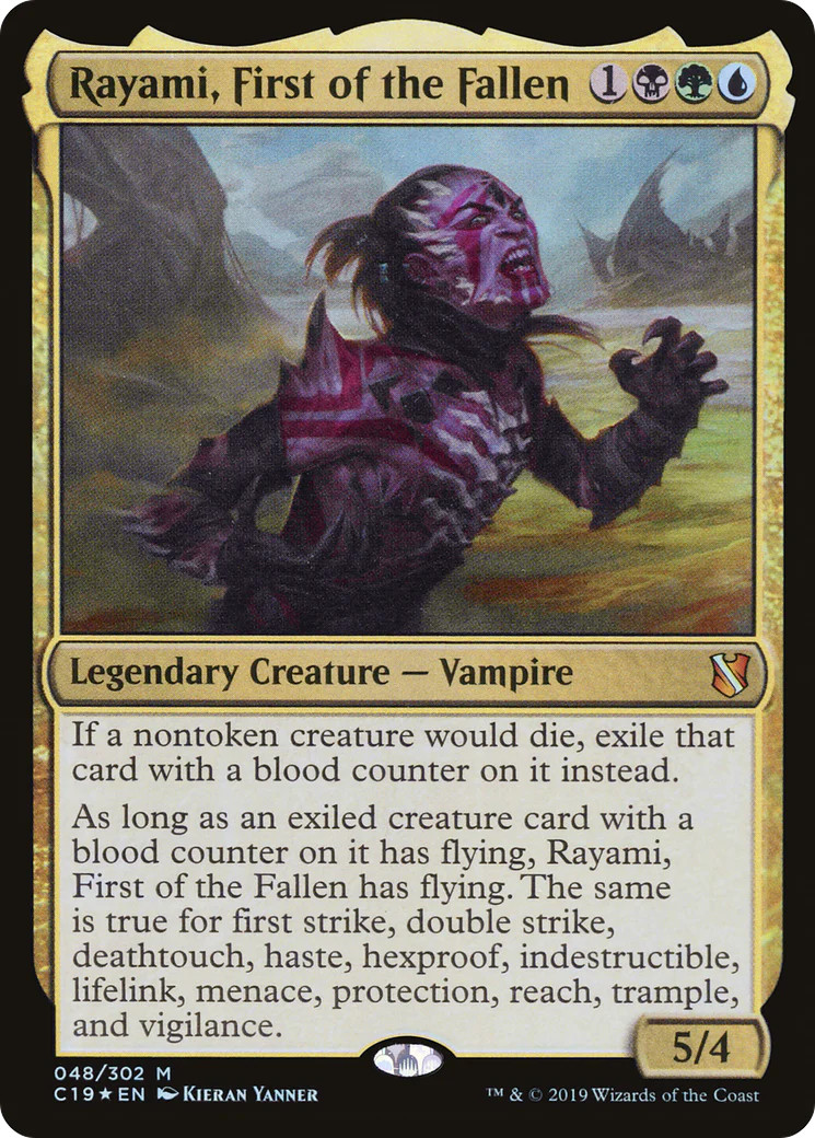 Rayami, First of the Fallen [Commander 2019] Magic MTG