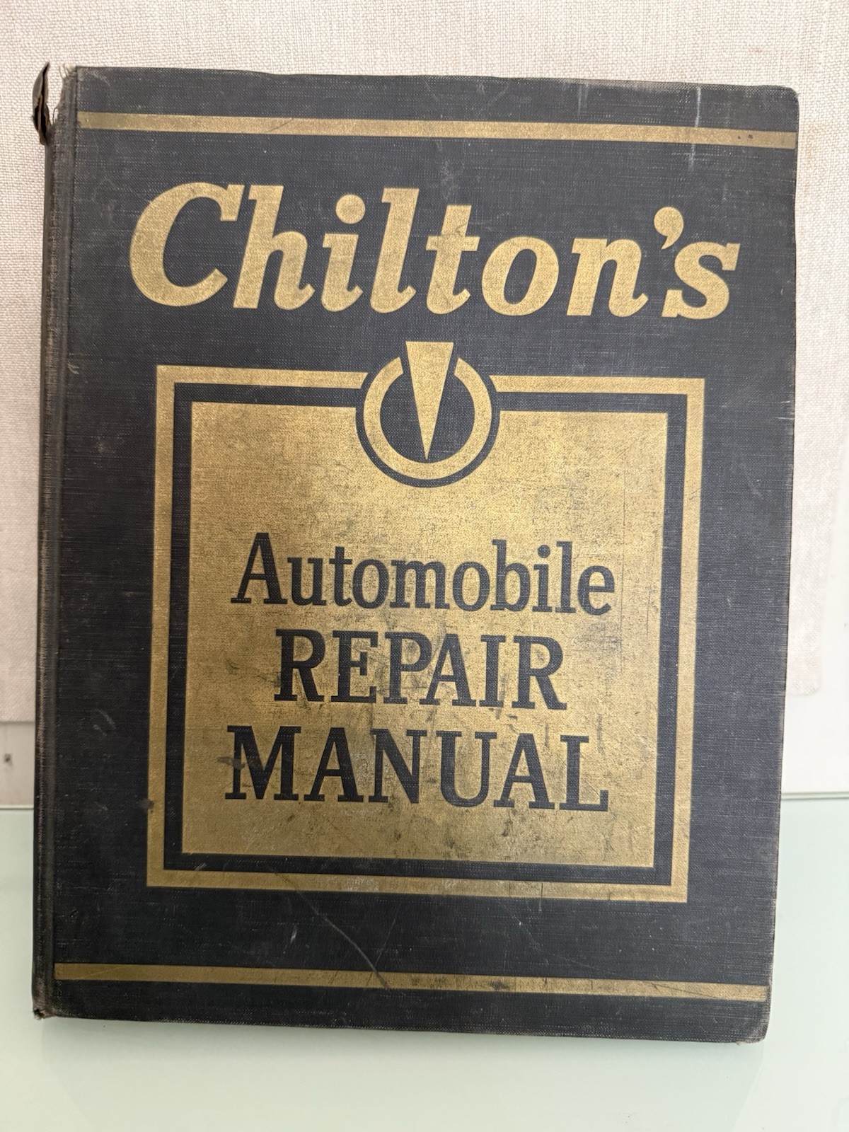Vintage Original 1953 Chilton's Automobile Repair Manual Covers 1940 - 1953 NICE
