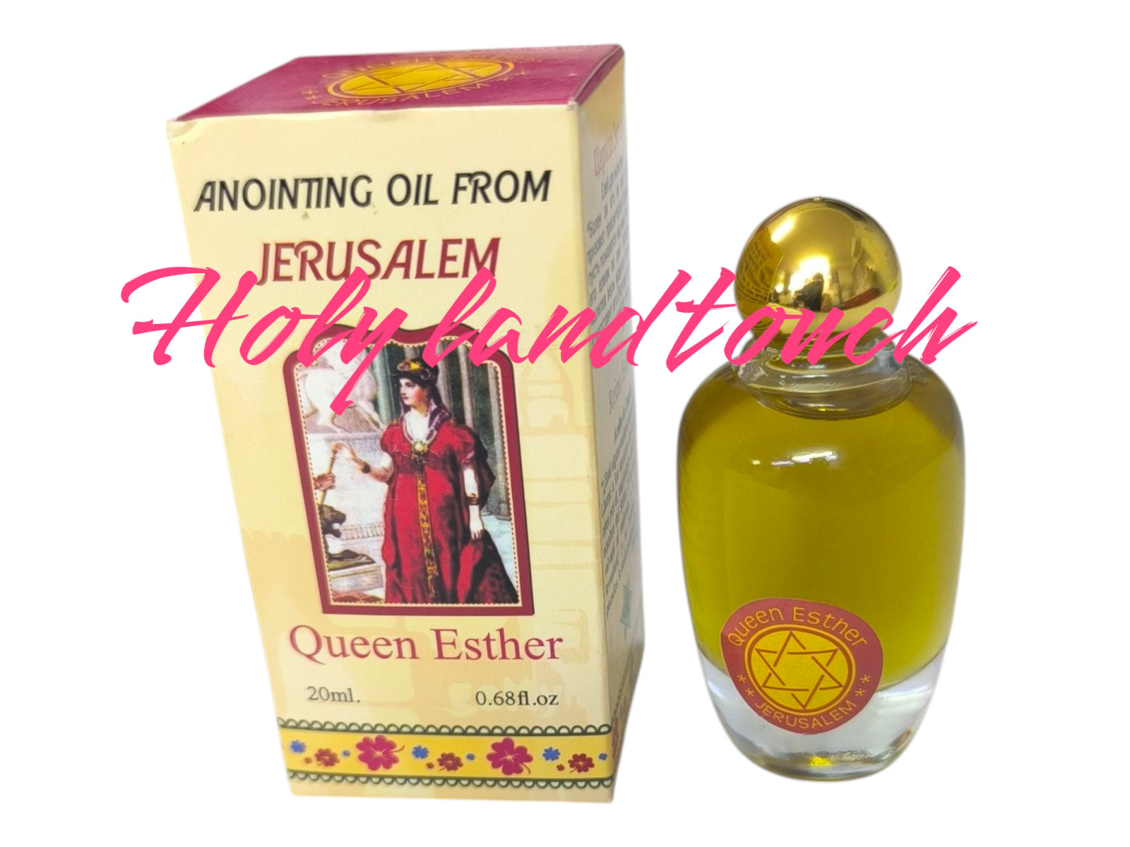 Anointing Oil Queen Esther 20ml Healing Perfumed Blessed Jerusalem