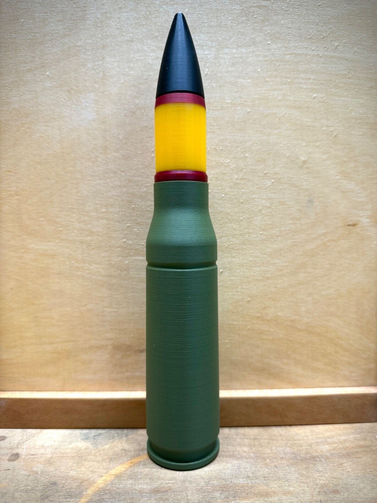 Replica PGU-47U APEX, 25mm ammunition used by the F-35A Lightning II