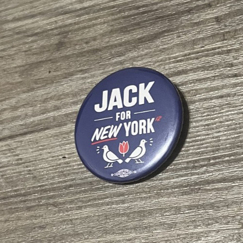OFFICIAL POLITICAL BUTTON 2026 Dem Jack Schlossberg for Congress, NY 12