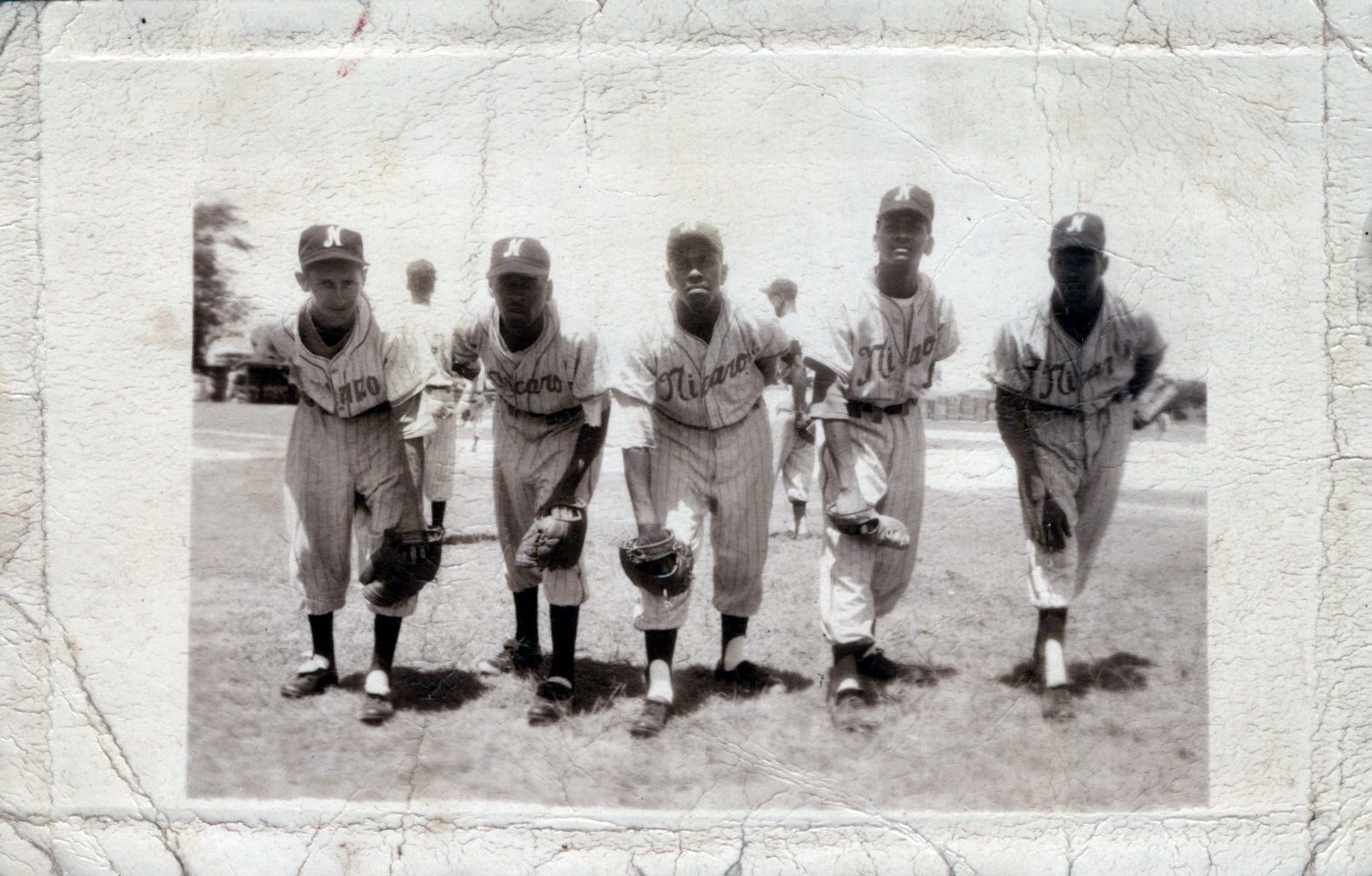 RARE CUBA CUBAN BASEBALL RPPC PLAYERS PORTRAIT 1955 ORIGINAL PHOTO MA75