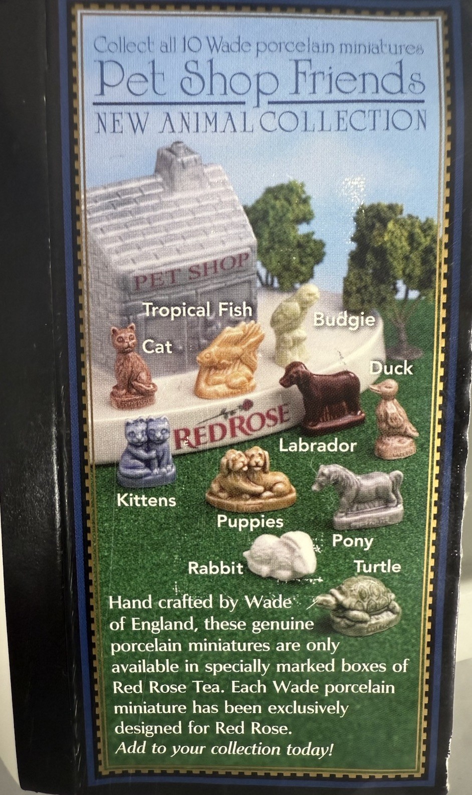 RRT Promo - “ Pet Shop Friends “ By Wade Of England - Factory Sealed Mint Set 