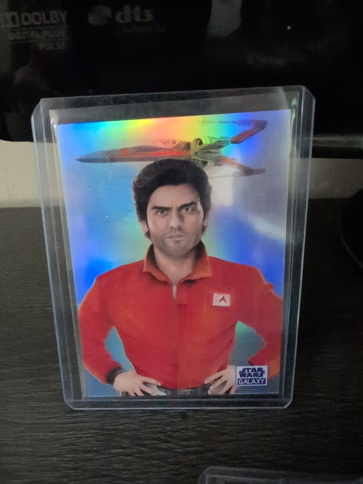 2021 Star Wars Galaxy #95 Purple /25 Commander Poe Dameron