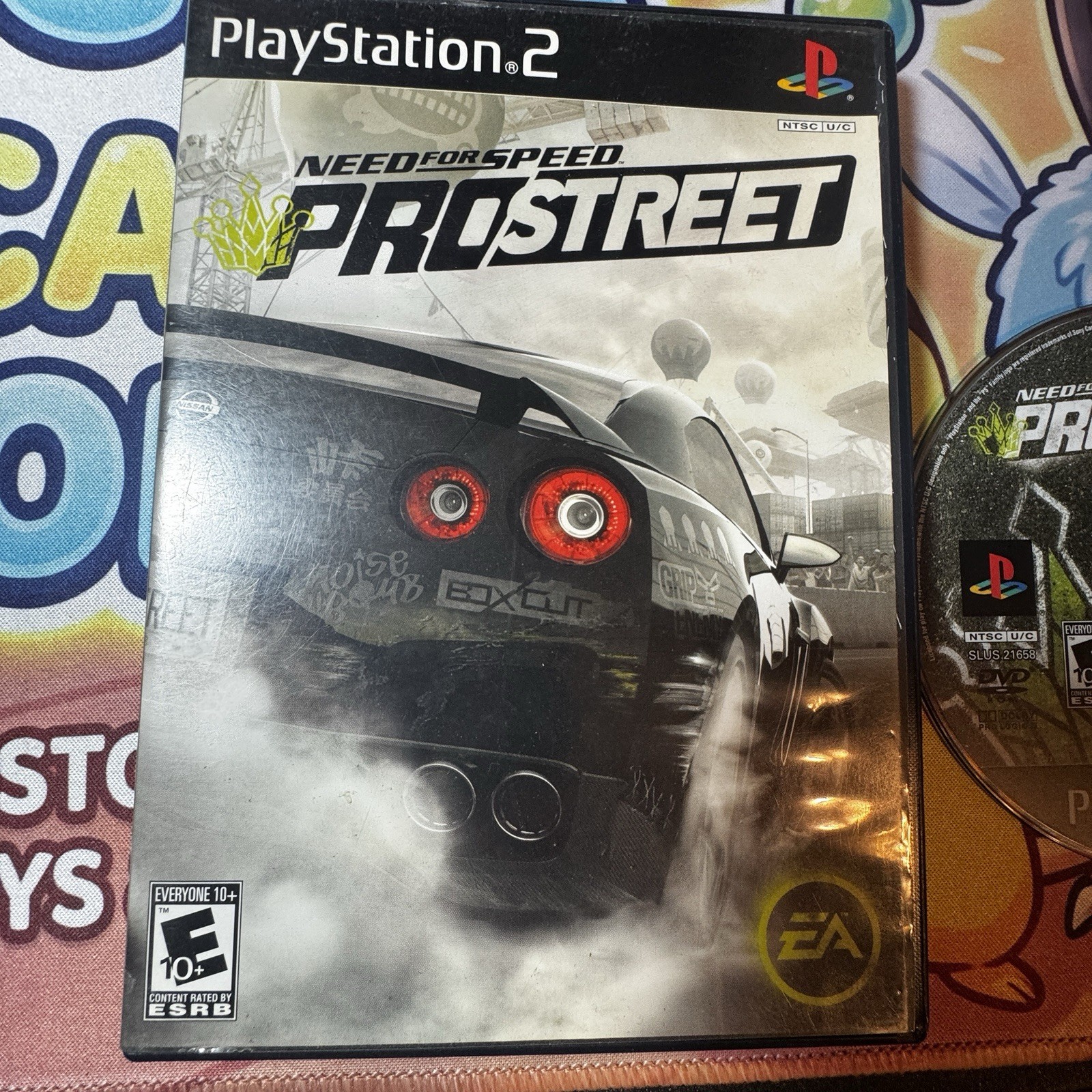 Need for Speed: ProStreet Pro Street (PlayStation 2 PS2) Black Label