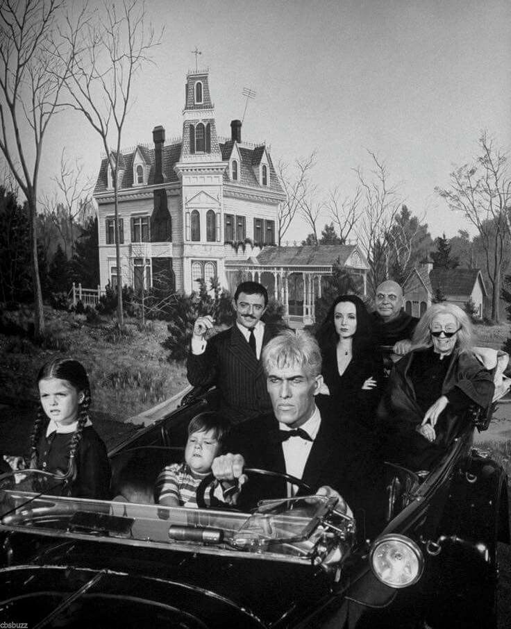 The Addams Family Portrait 4x6 Picture Celebrity Print