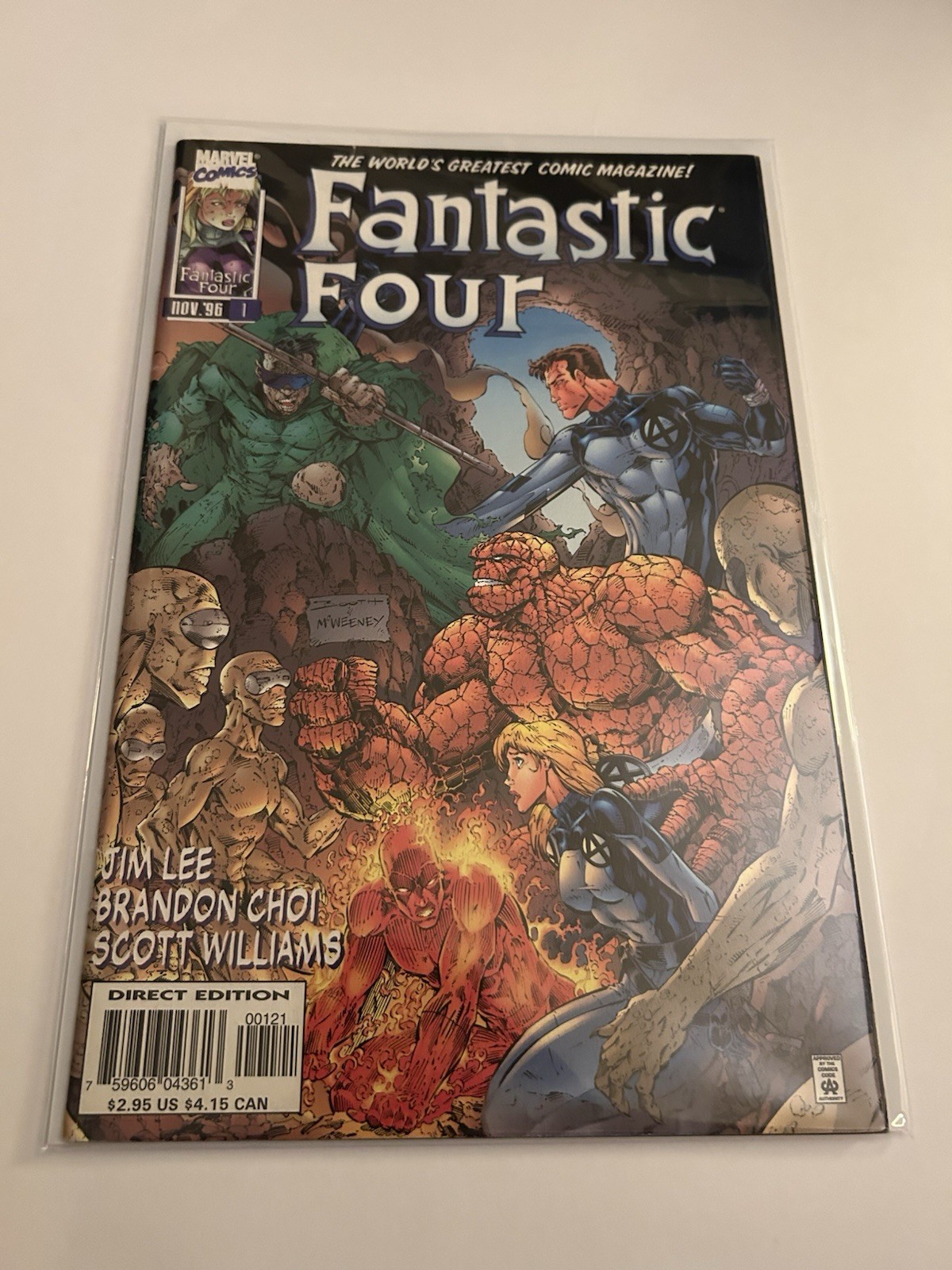 Fantastic Four #1 (Marvel Comics November 1996)