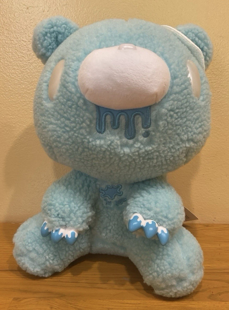 Chax GP Gloomy The Naughty Grizzly Bear Plush Angelook Variation Blue Angel NWT