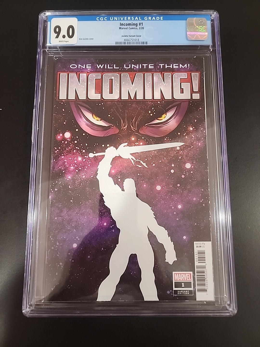 INCOMING #1 JACINTO VARIANT 1:25 COVER CGC 9.0 Marvel 2019