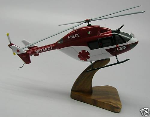 BK-117 MBB-Kawasaki Helicopter Wood Model Regular  New
