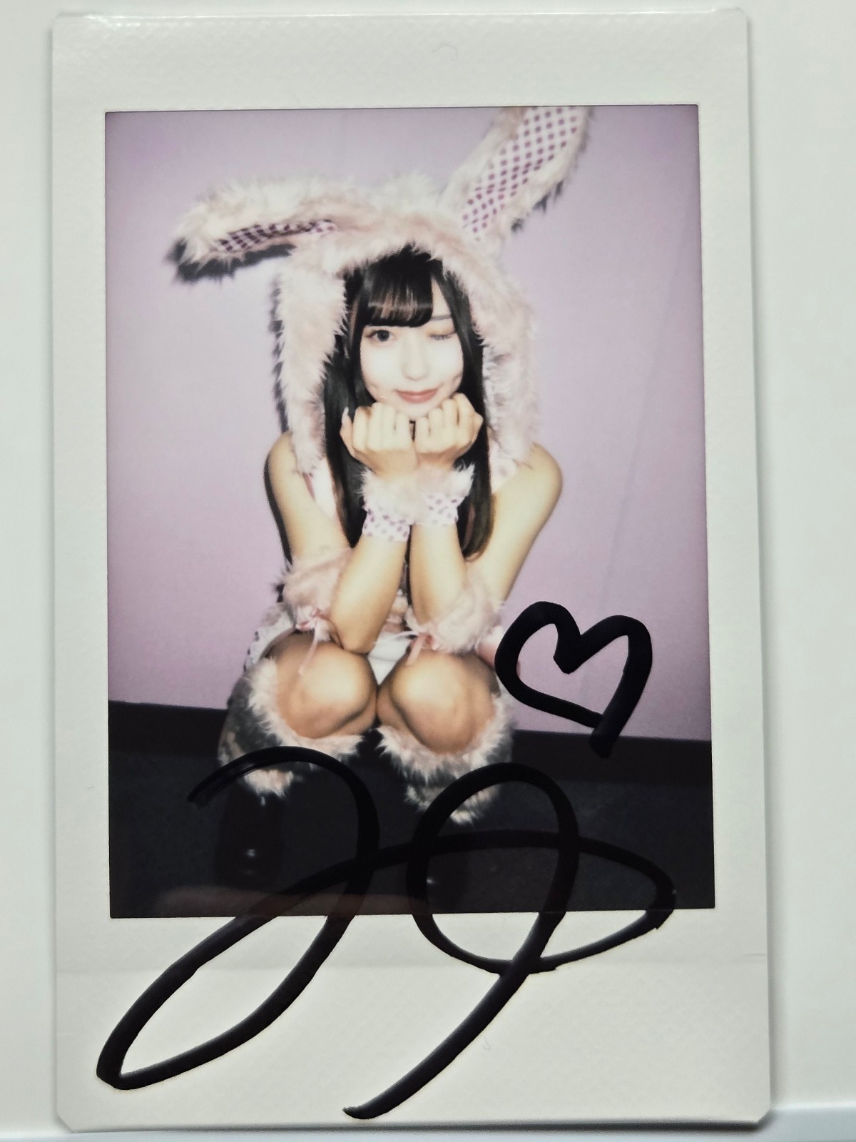 Aizawa Miyu 逢沢みゆ Auto Autographed Instax Signed Cheki Photo Japanese AV