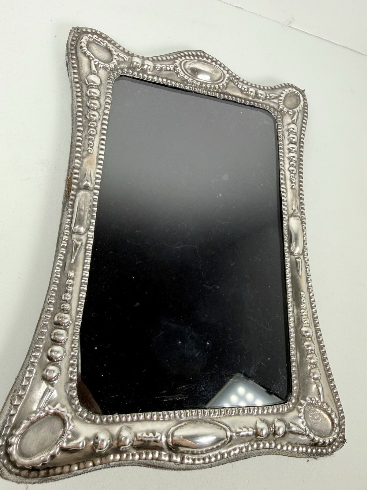 Vintage Sterling Silver Photo Frame  7” Tall