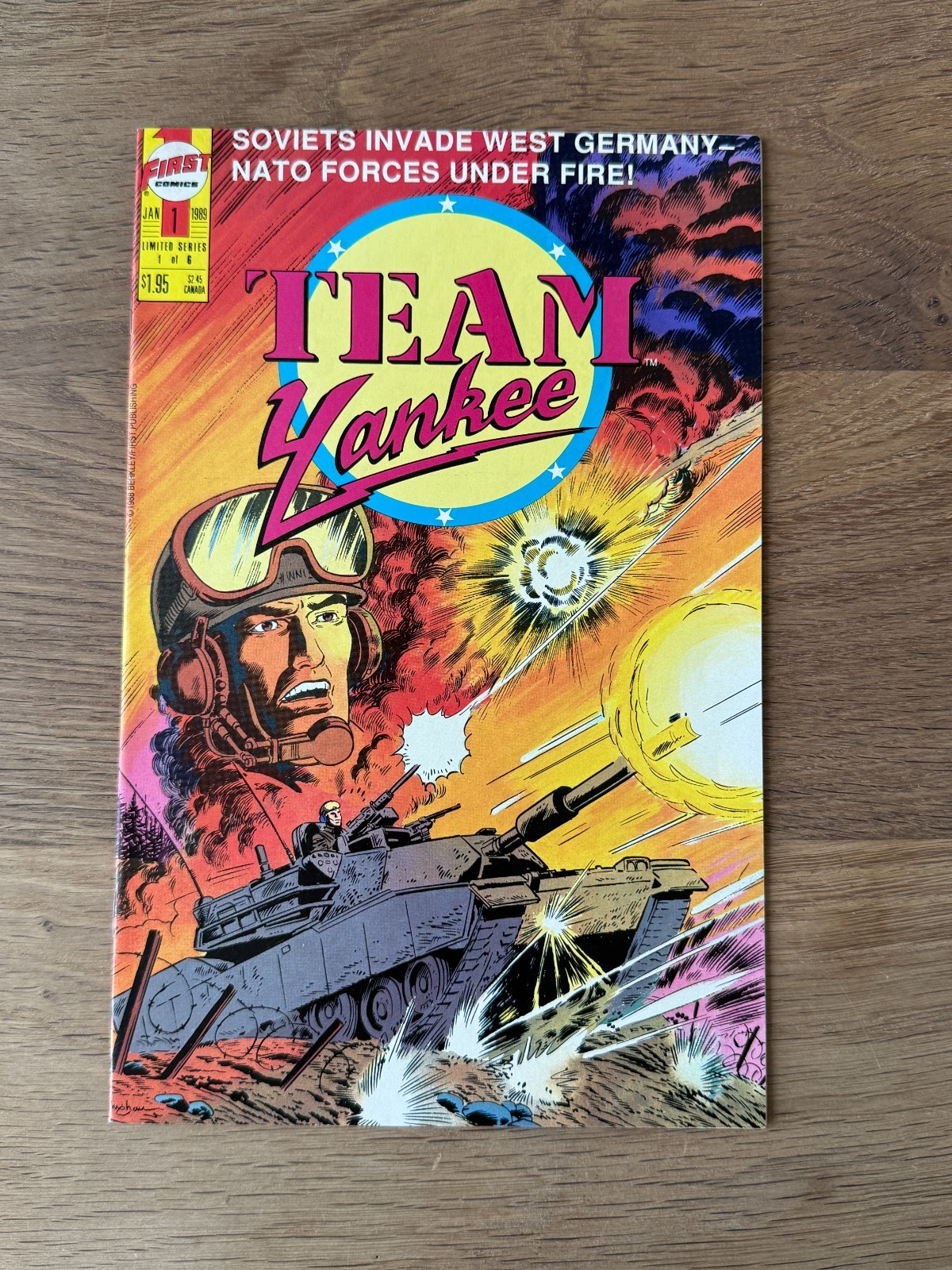 Team Yankee Vol 1 #1 First Comics (1989)