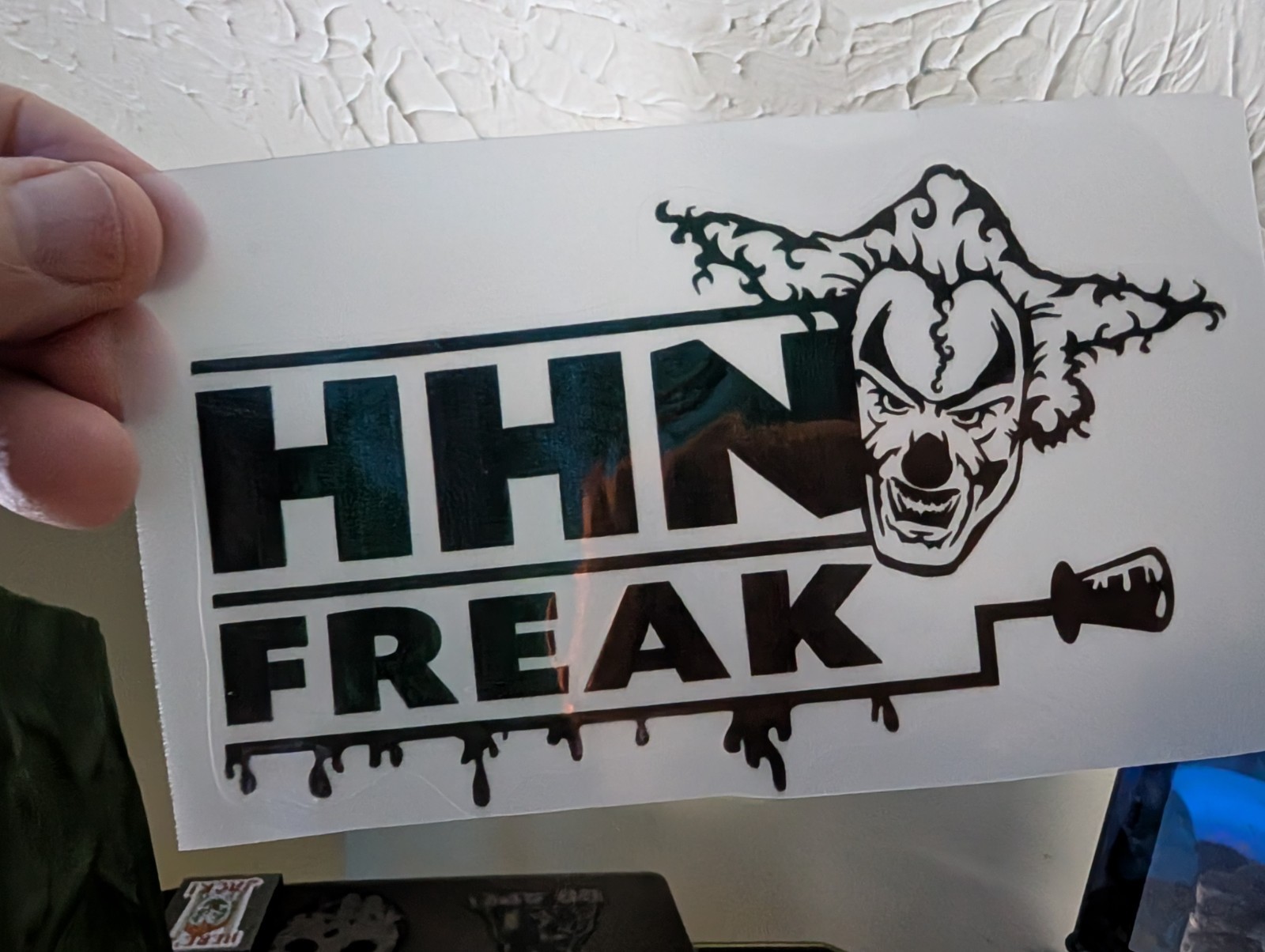 Halloween Horror Nights Inspired HHN Universal Orlando Vinyl Jack The Clown 