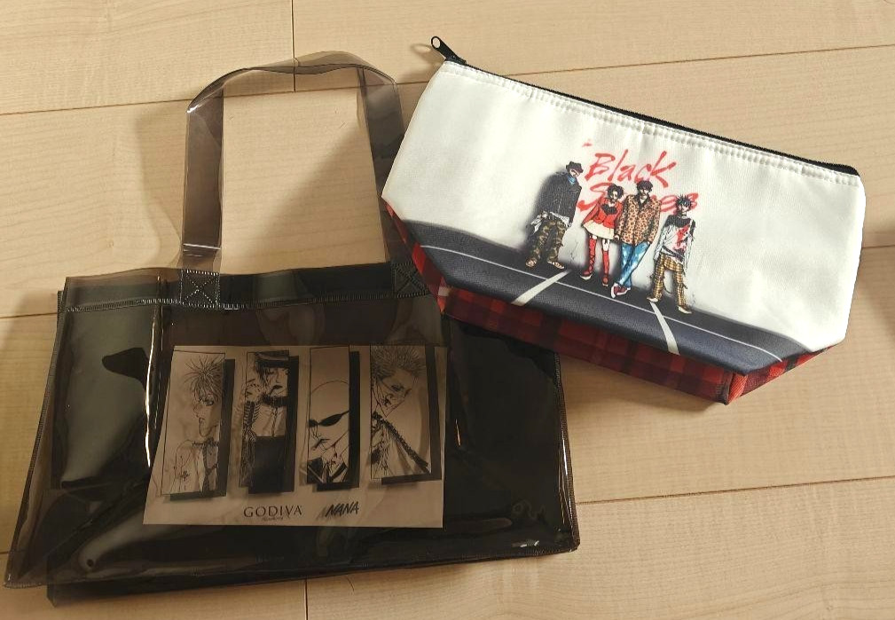 GODIVA x NANA Insulated Pouch & Tote Bag Set New