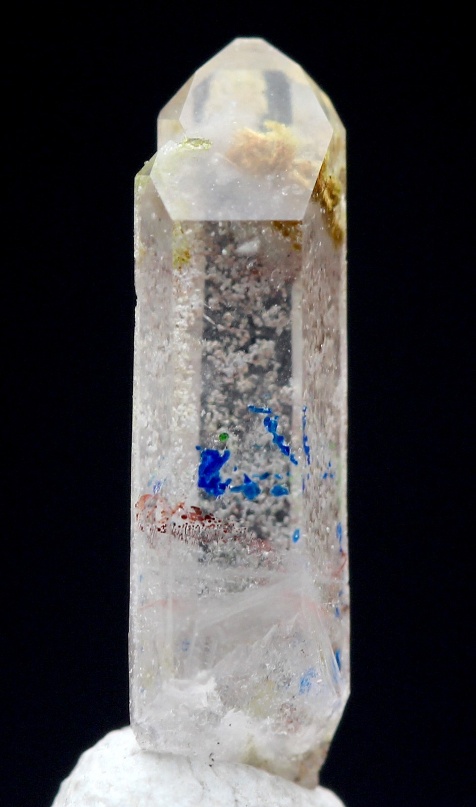 RARE PAPAGOITE QUARTZ Crystal Cluster Mineral Specimen MESINA MINE SOUTH AFRICA