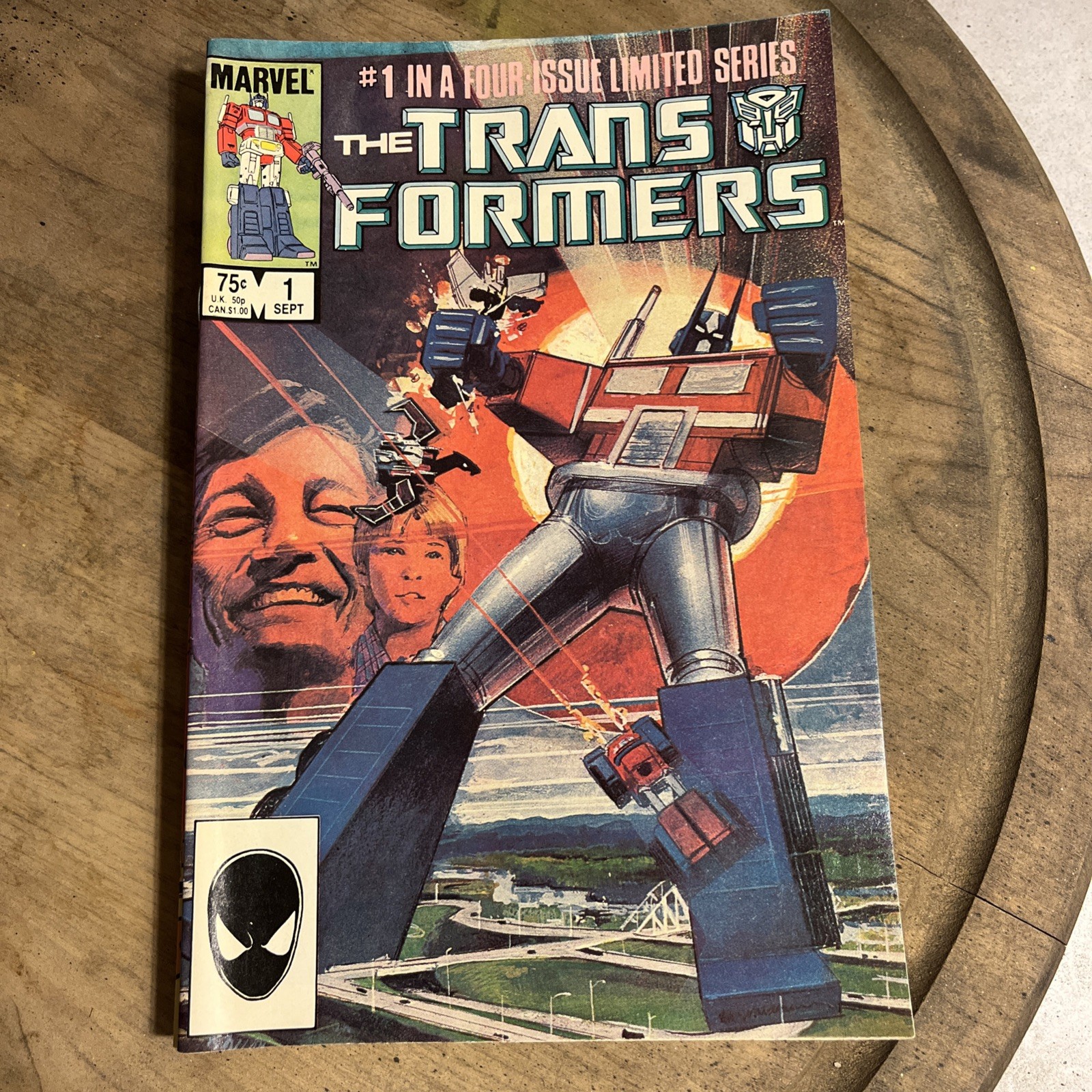 Marvel Comic Books Original Transformers US Series issues 1 through 6