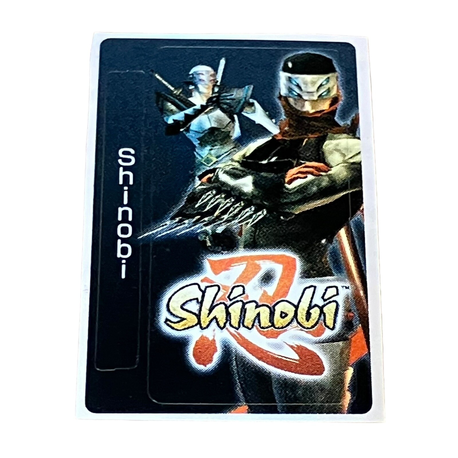 Sony PlayStation 2 Ps2 Shinobi Moritsune Vintage Vtg Memory Card Sticker