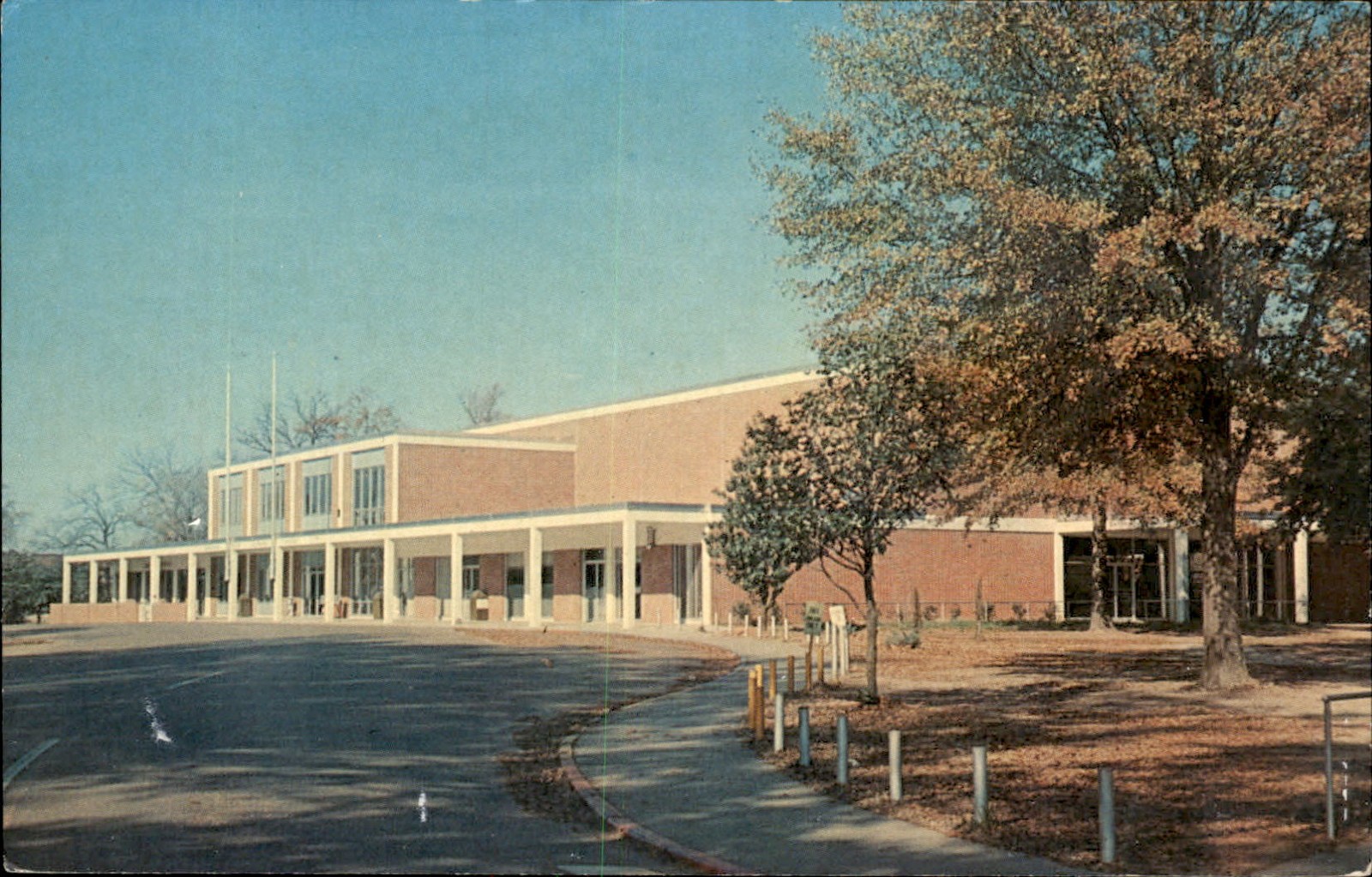 Ruston LA Student Center Building Joe Richardson c1950s-60s Vintage Postcard