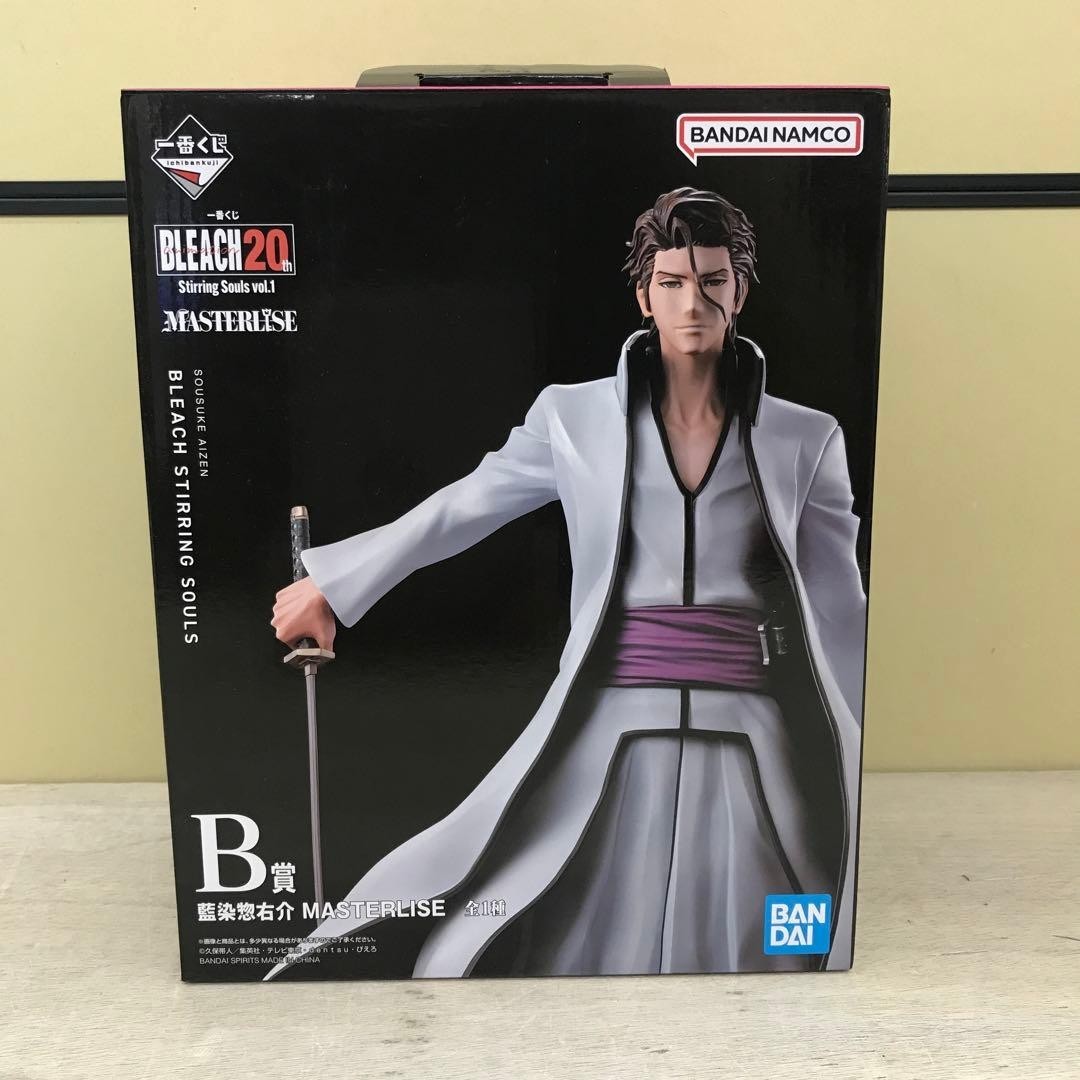 Ichiban kuji Sosuke Aizen Figure BLEACH 20th Stirring Souls vol.1 Prize B 9.84