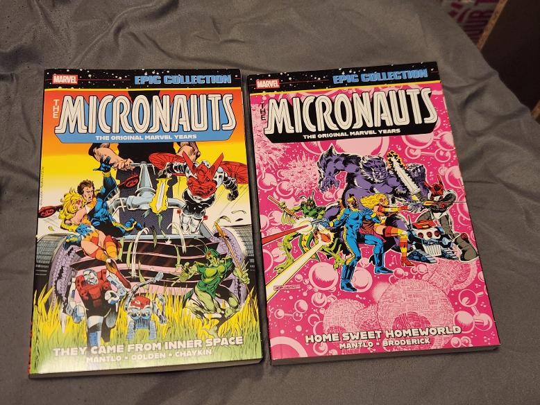 Micronauts Epic Collection Set 1 2 3 4 Bill Mantlo