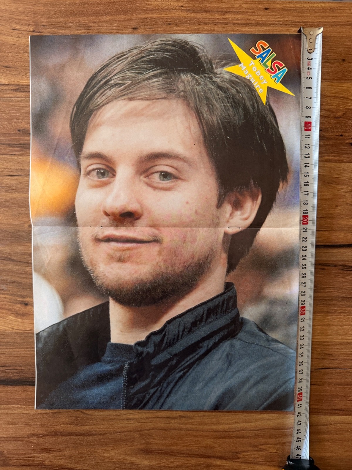 Tobey Maguire Evanescence Double Sided Turkish Magazine Poster Spider-Man