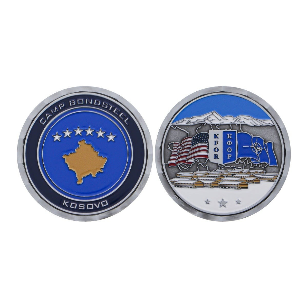 CAMP BONDSTEEL KOSOVO NATO KFOR 1.75