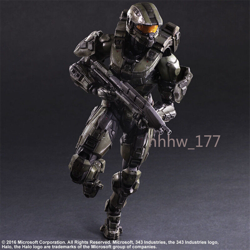 Halo 5 Play Arts kai Kotobukiya Master Chief Figure Model 10'' Collectible Gifts