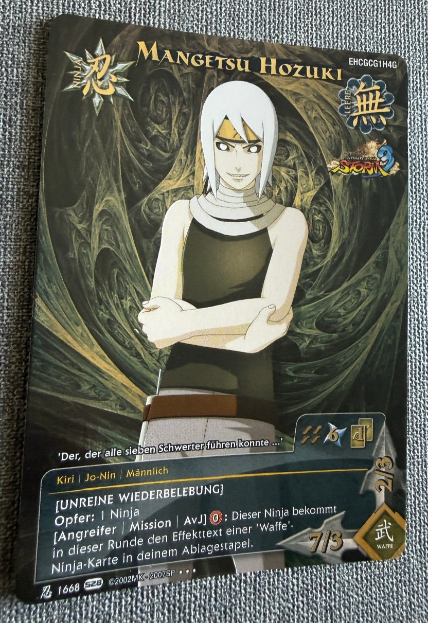 Naruto CCG TCG : Mangetsu Hozuki N1668
