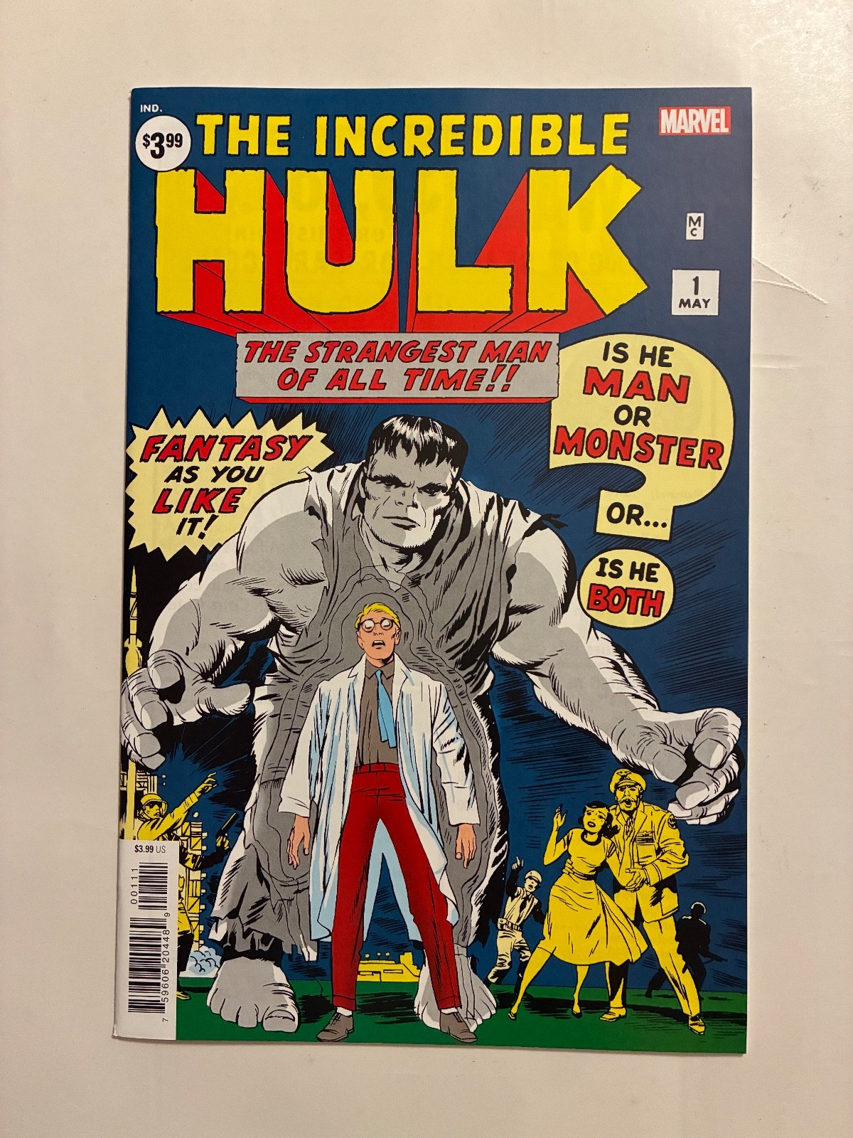 Incredible Hulk #1 (2023) Facsimile Ed. | 1st Hulk Appearance | BRAND NEW NM/NM+