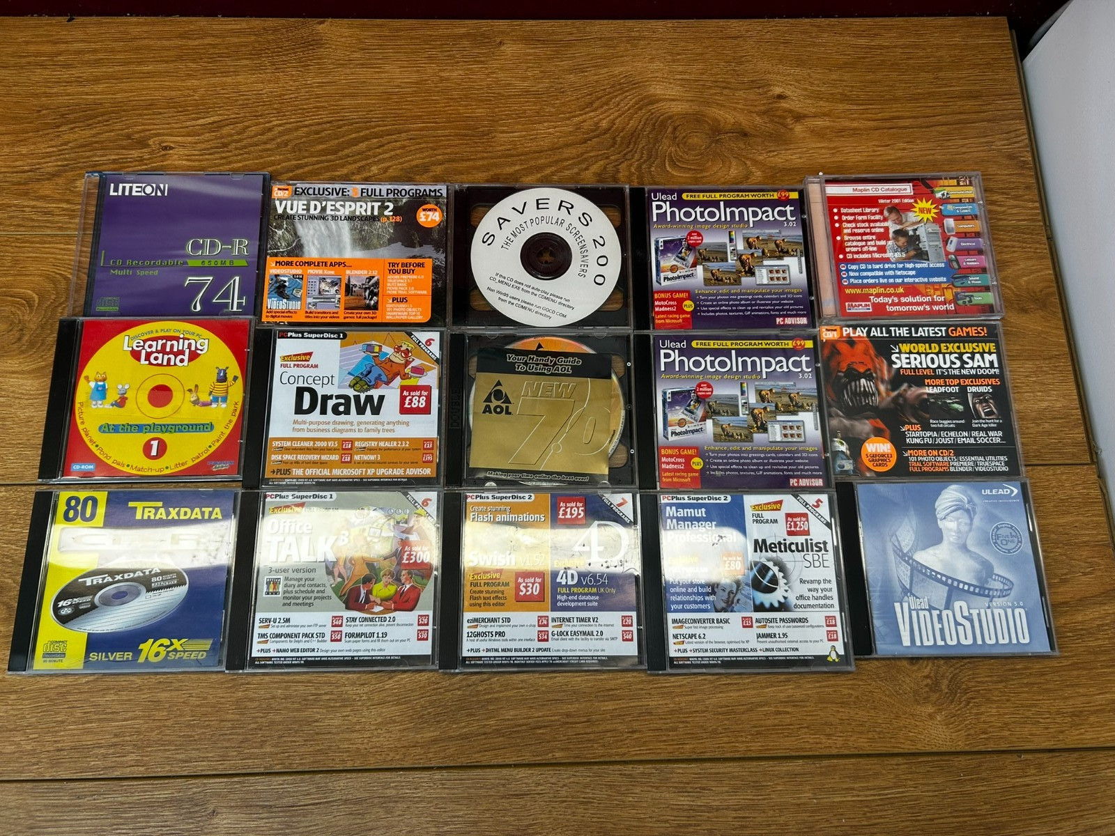 Vintage Pc Magazine Demo Disks Various Disk Bundle