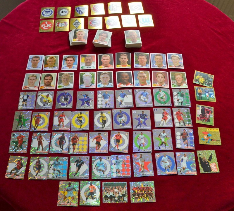 Panini Bundesliga 2002/2003 - approx 407 different stickers