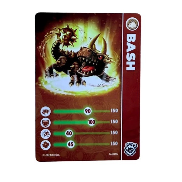 Skylanders  Giants Trading Cards Stat
