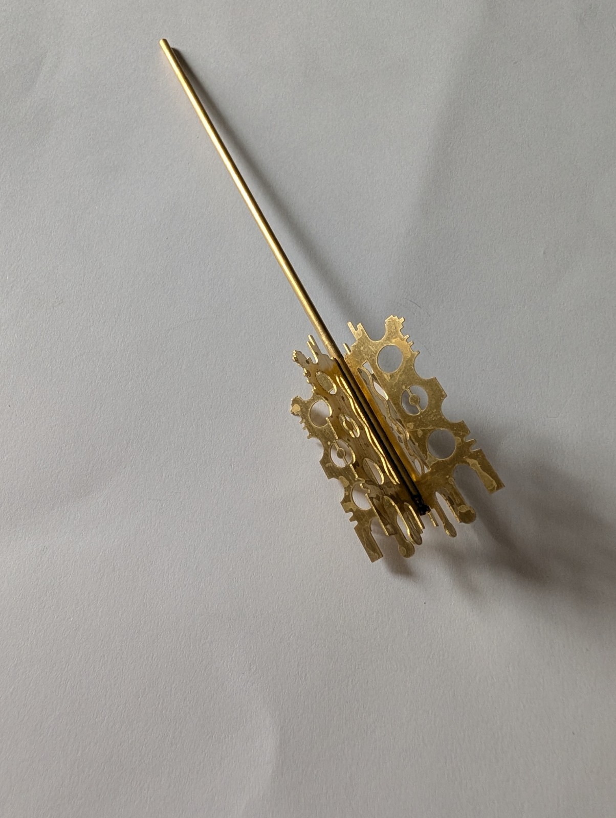 THE 5TH ELEMENT MONDOSHAWAN TOMB METAL KEY PROP REPLICA