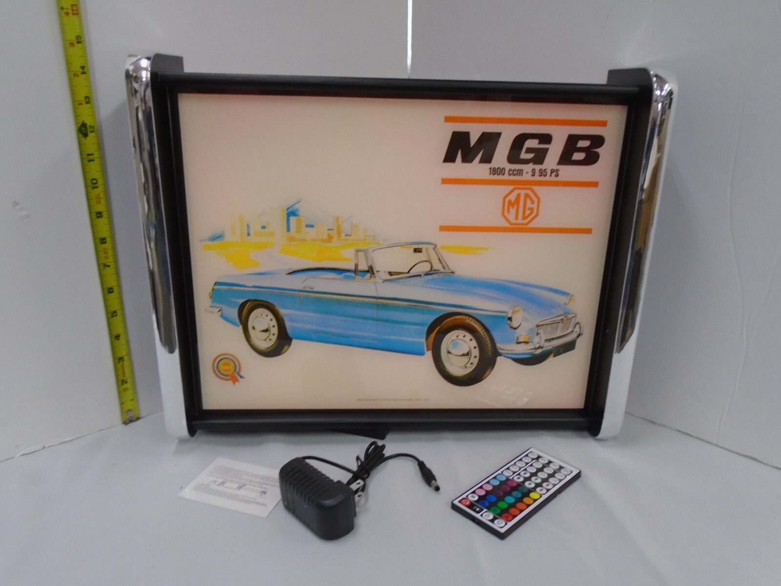 MGB MG Car LED Display lighted sign lightbox Wall hanging Light