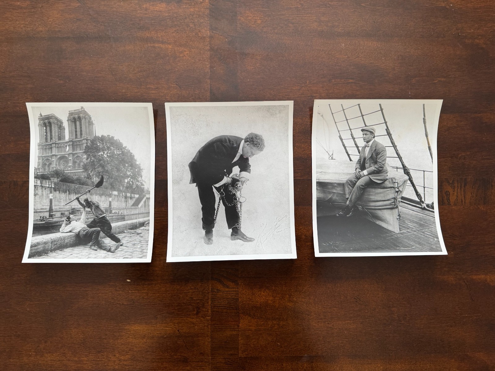 Harry Houdini Collectible Prints from original Sid Radner Masters