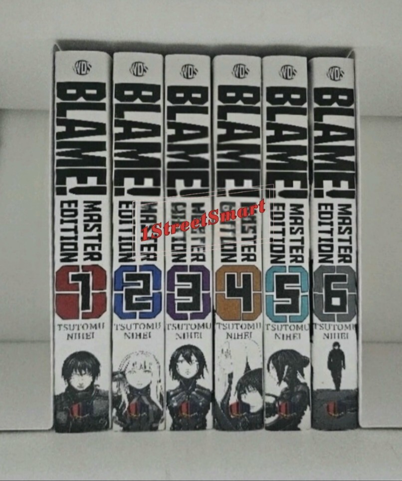 Blame Master Edition Manga Comic English Version Set Vol. 1-6 Tsutomu Nihei