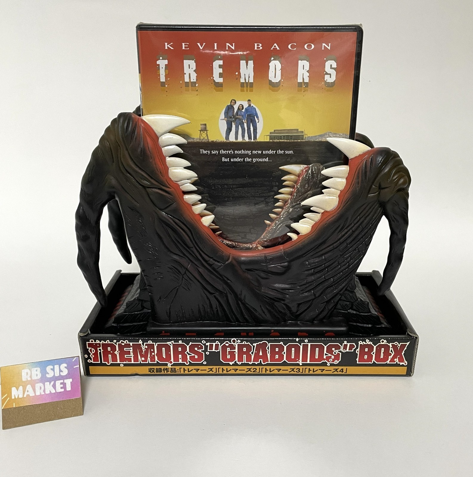 Tremors Graboise The Legacy DVD & DVD Holder Statue Box Set
