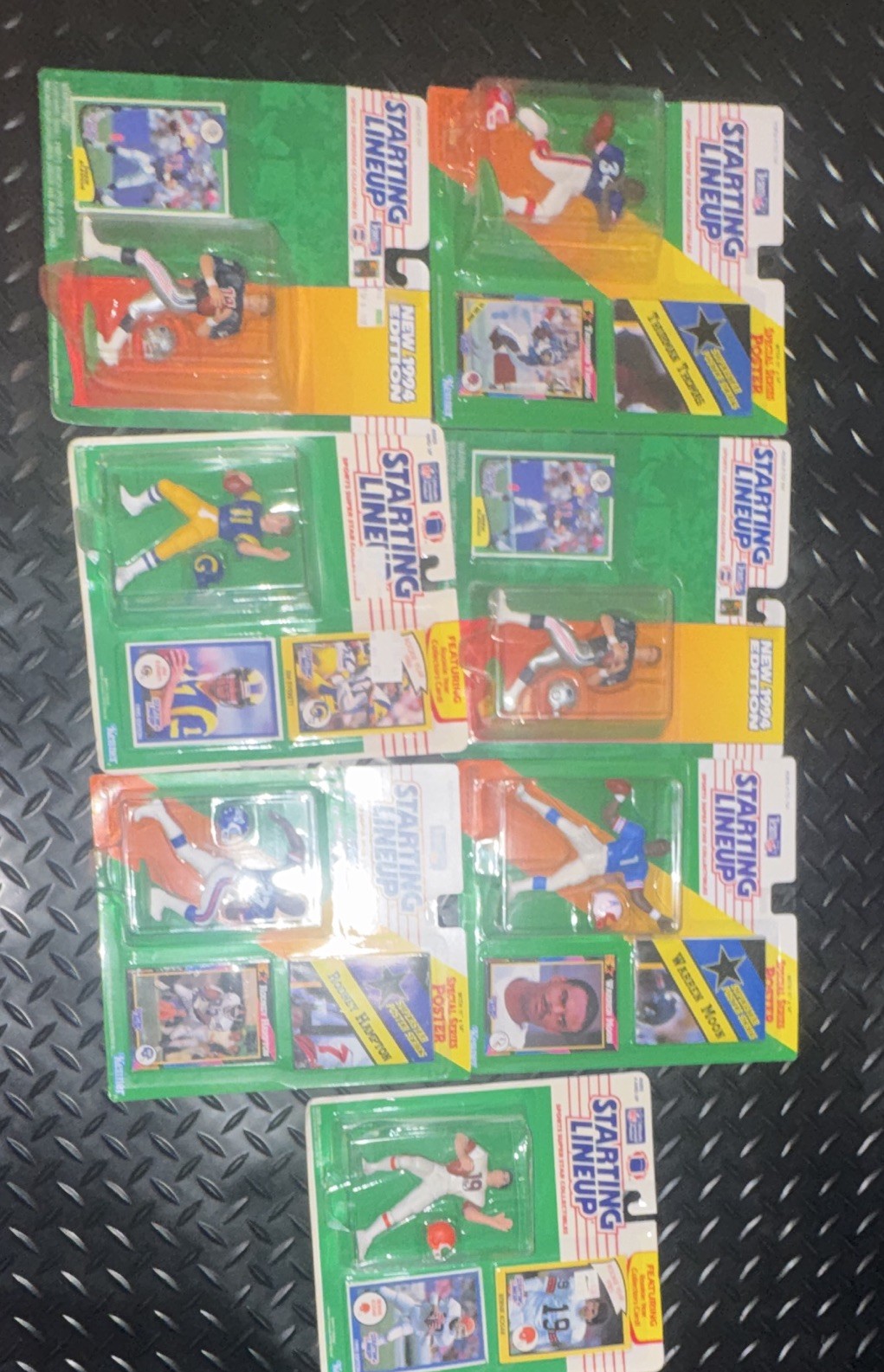 Starting lineup 1994 NFL seven figure lot