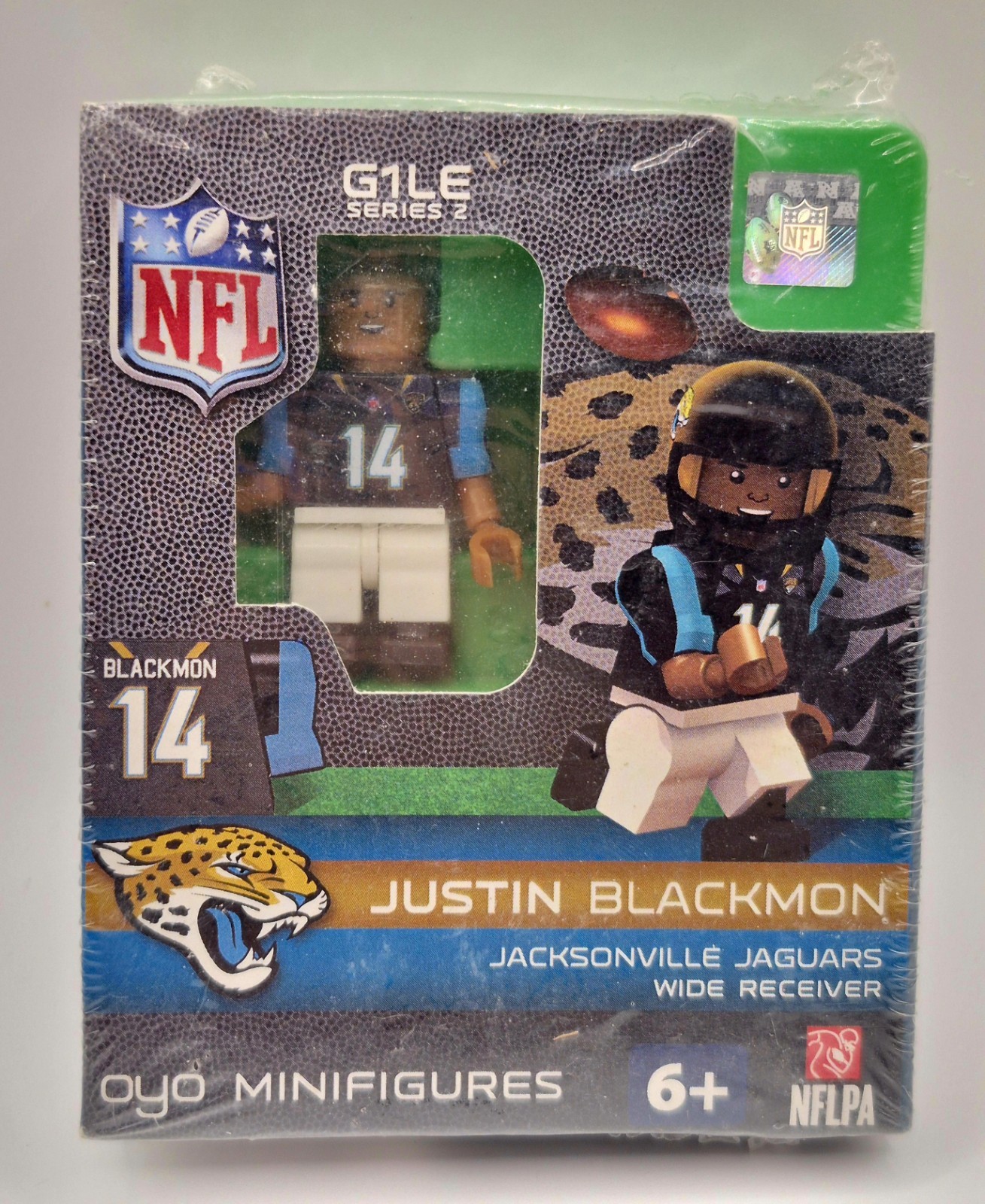 Oyo Minifigure JUSTIN BLACKMON G1LE Series 2 Jacksonville Jaguars