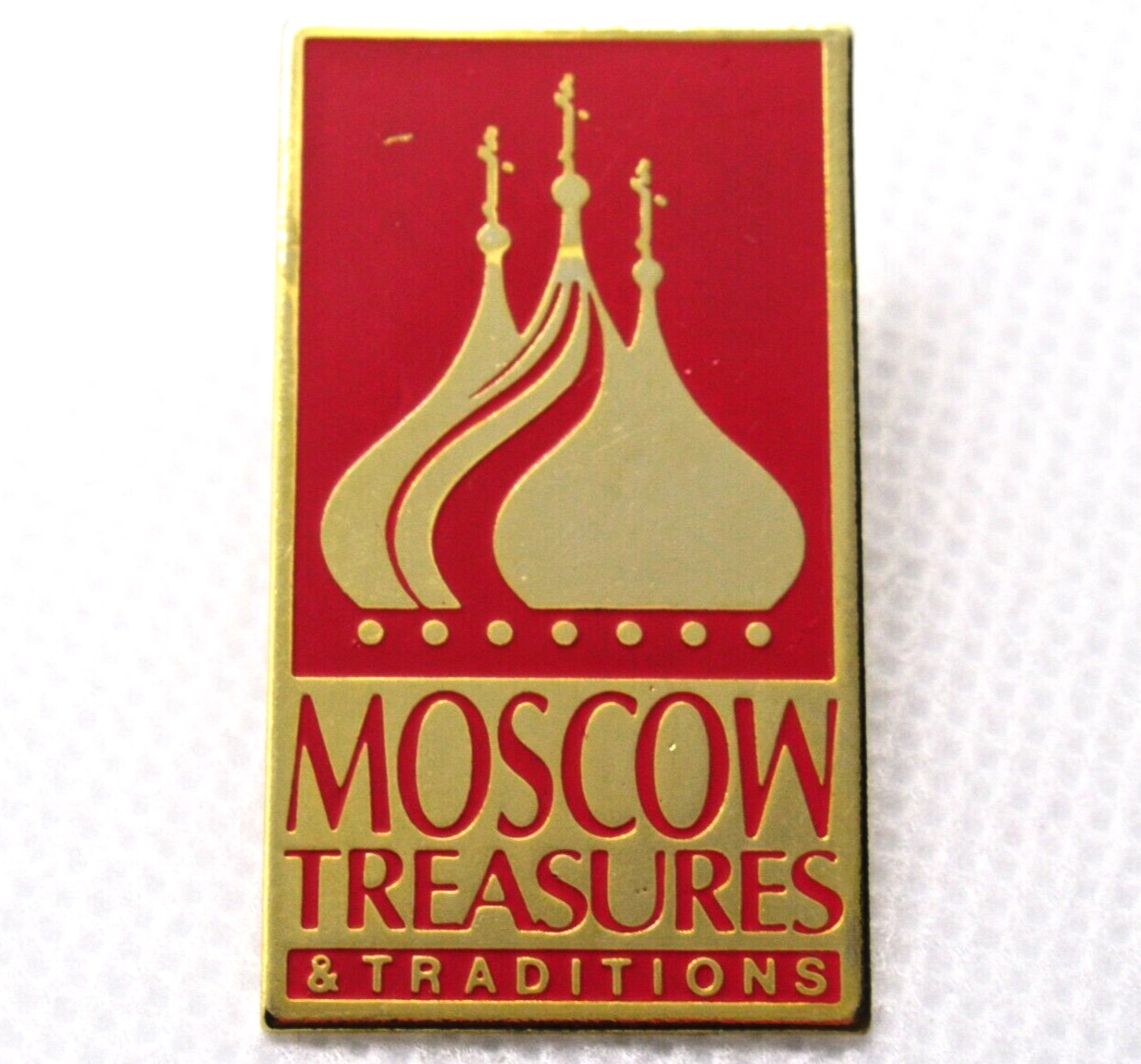 Moscow Treasures Traditions Exhibit Pin Boeing Sponsor Russian Dome Design