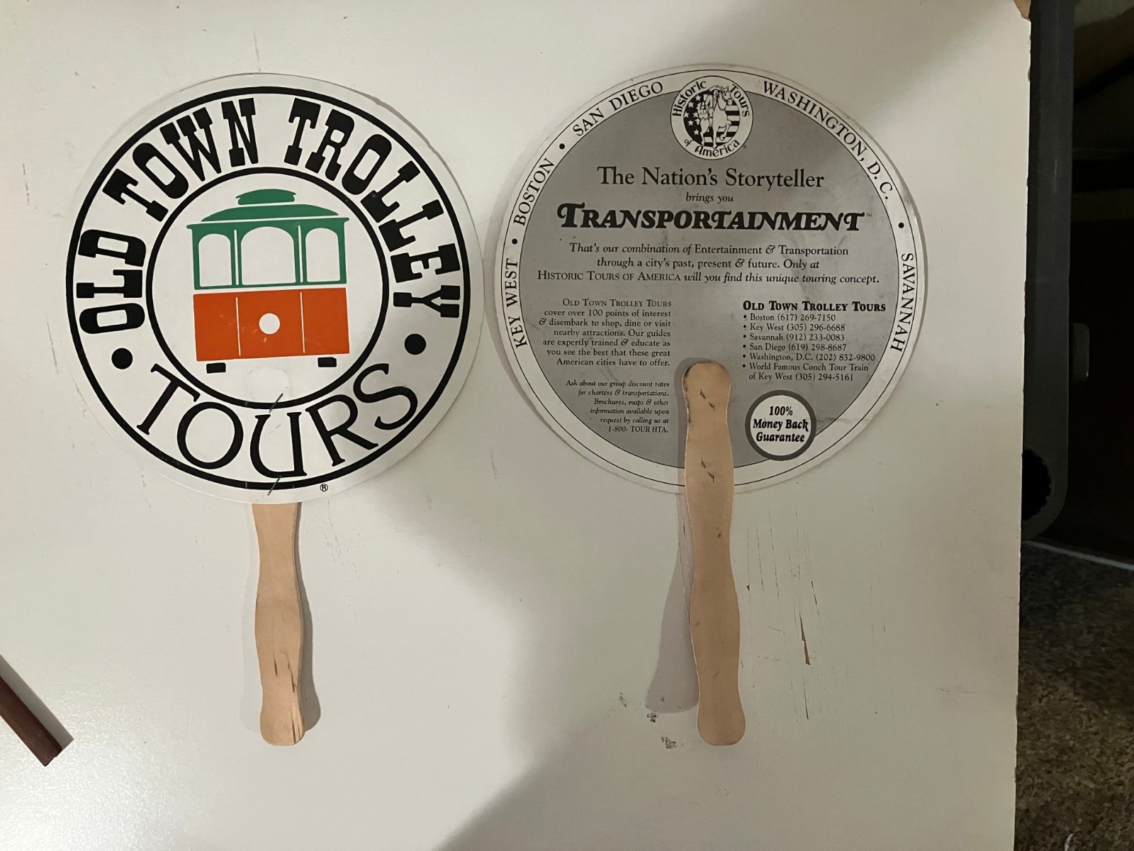 Vintage/Antique - Old Town Trolley Tours Fan