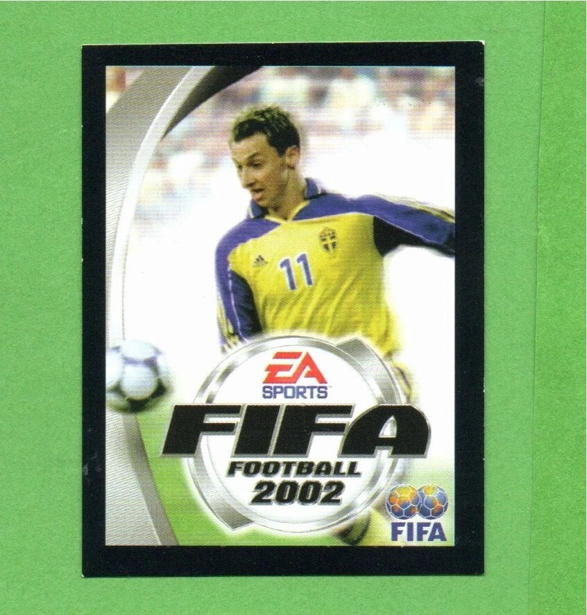 ZLATAN IBRAHIMOVIC ROOKIE #L PANINI FOOT 2001 EA SPORTS FIFA FOOTBALL 2002