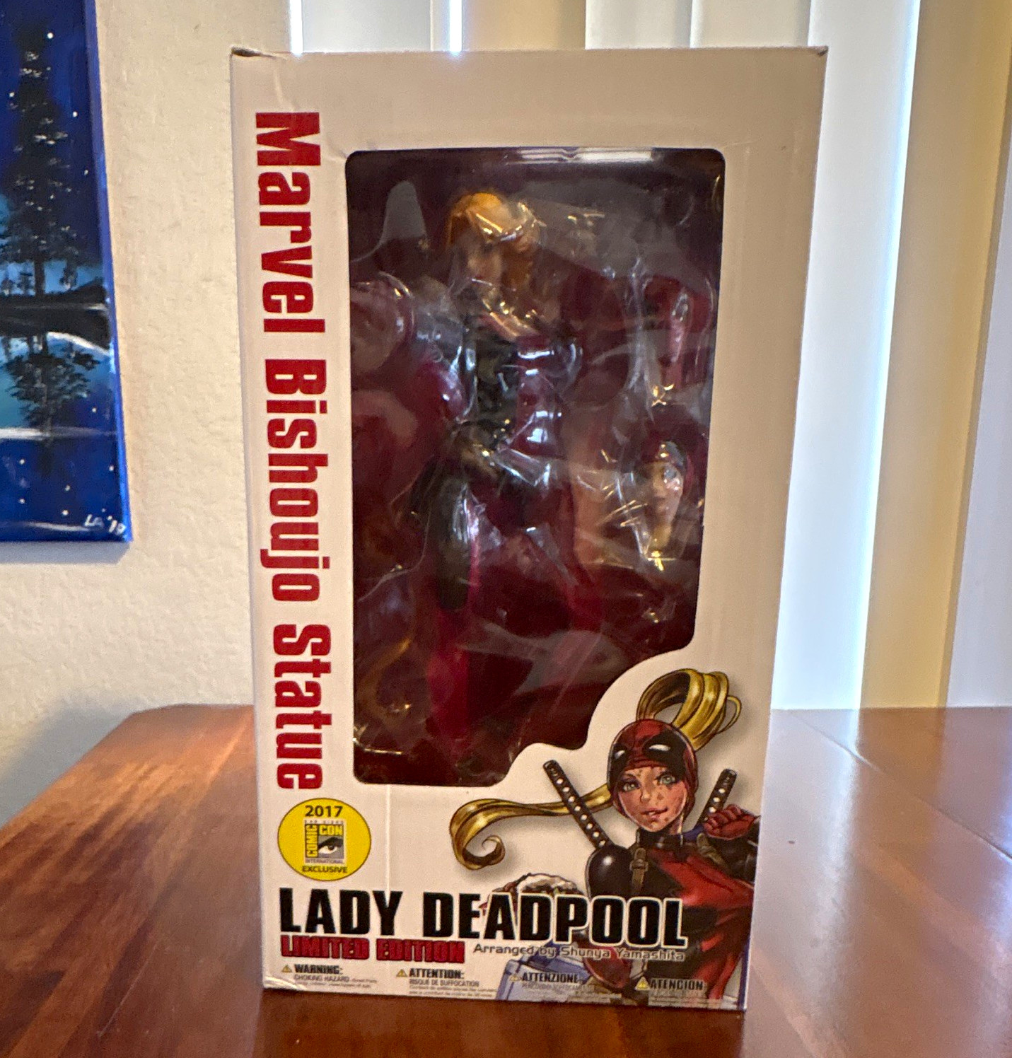 Kotobukiya Marvel Bishoujo Lady Deadpool 1:7 PVC Statue SDCC 2017