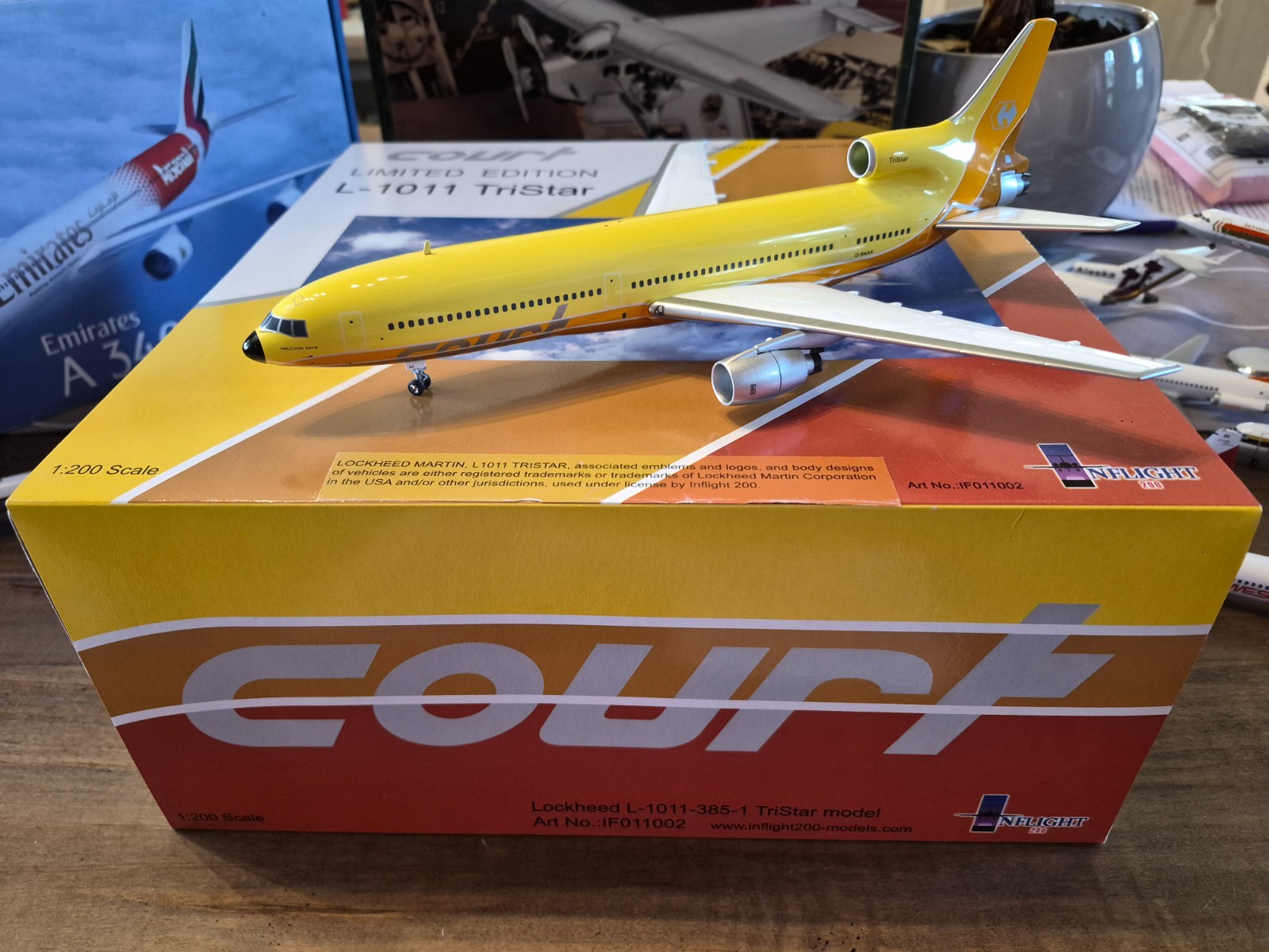 1/200 scale L1011 Court Line Inflight200