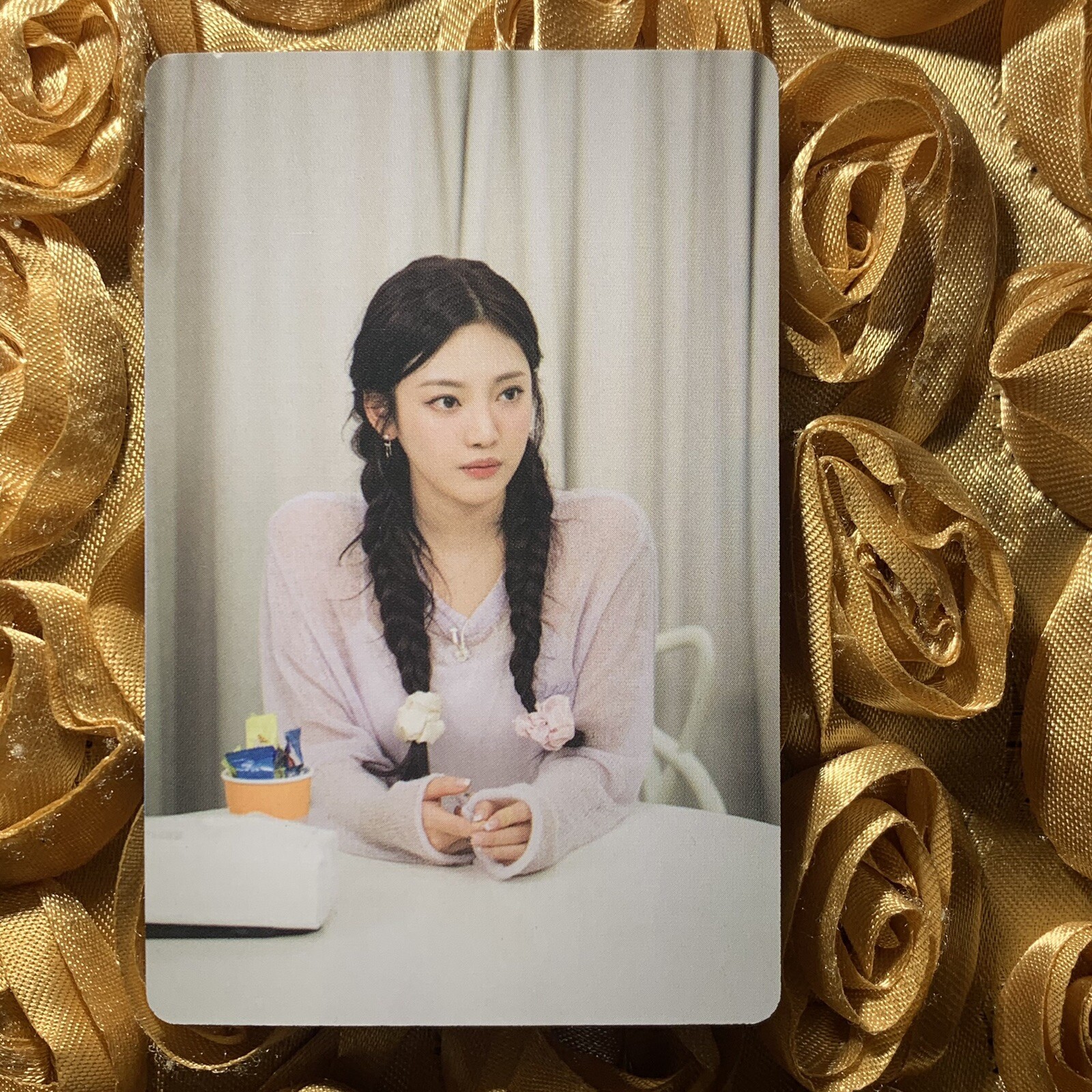 Ningning AESPA Future Whiplash Girl K-POP Photo Card Sweet Cute