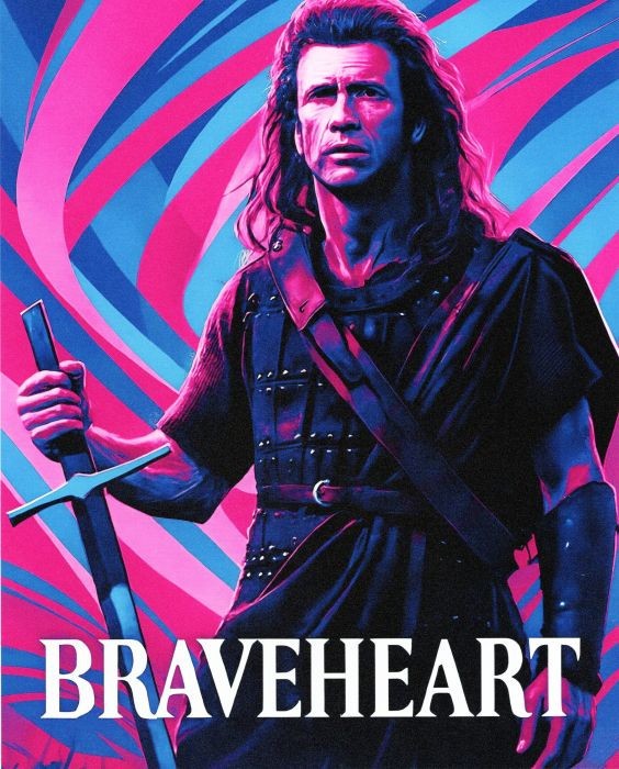 Mel Gibson  Braveheart   The Cost of Freedom  Vintage Promo      8 X 10 Photo