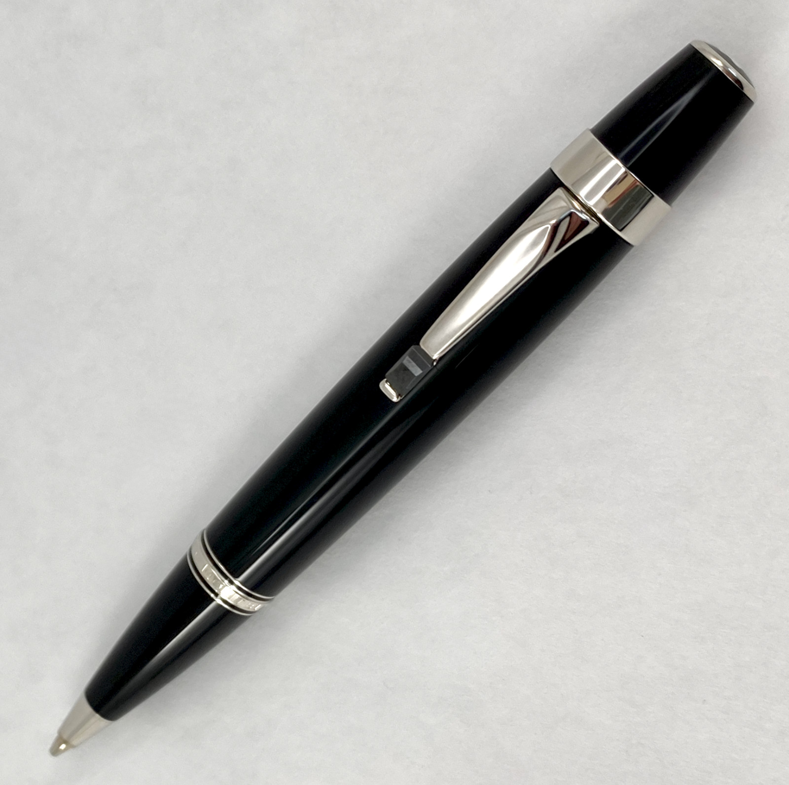 Retired Montblanc Bohème Noir Gemstone Mechanical Pencil - New in Box