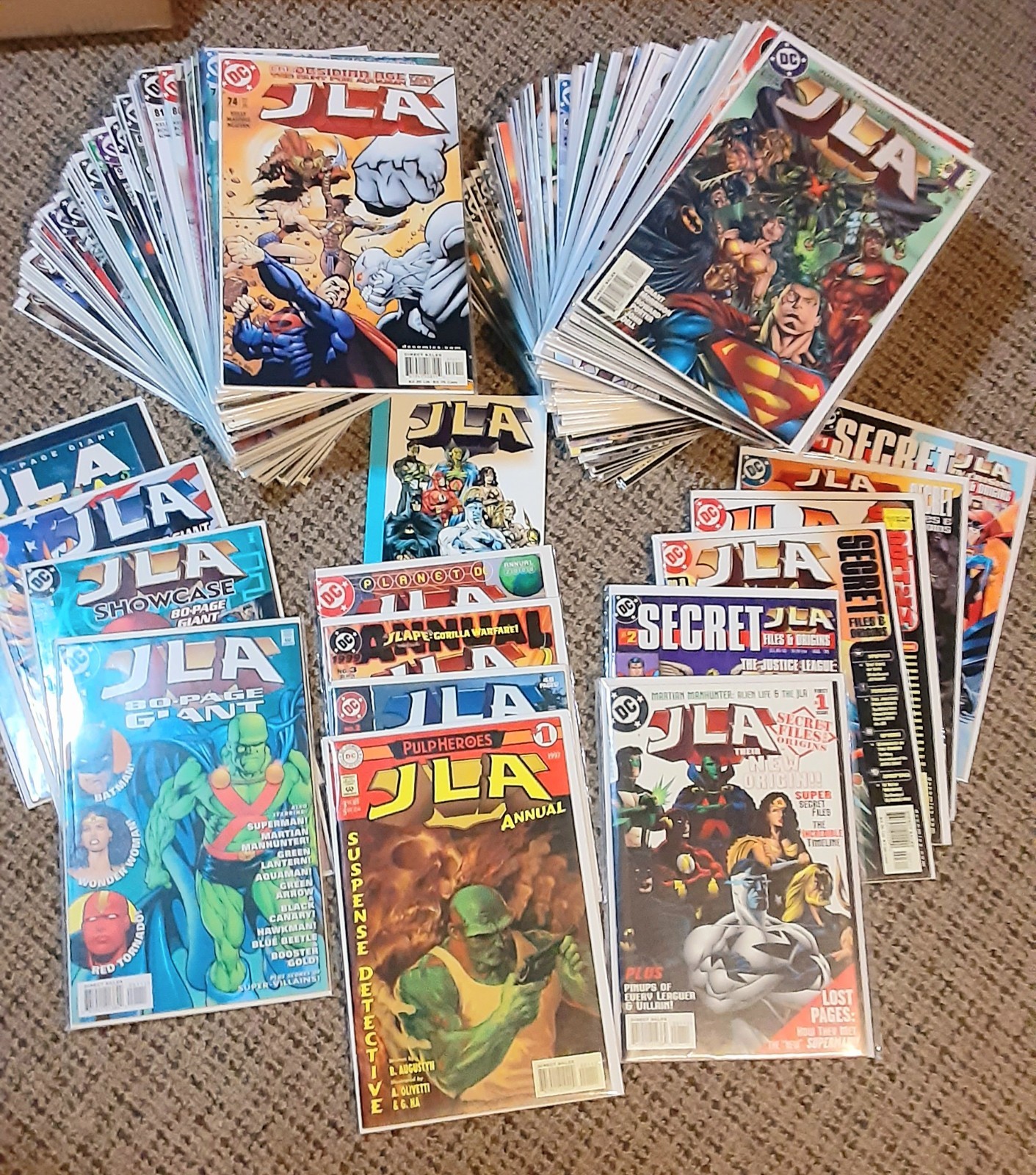 JLA 1997 Complete Series 1-125  + annuals, giants, more - 140 total DC comics